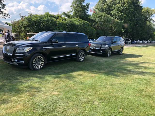 Luxury sedan – interior seating